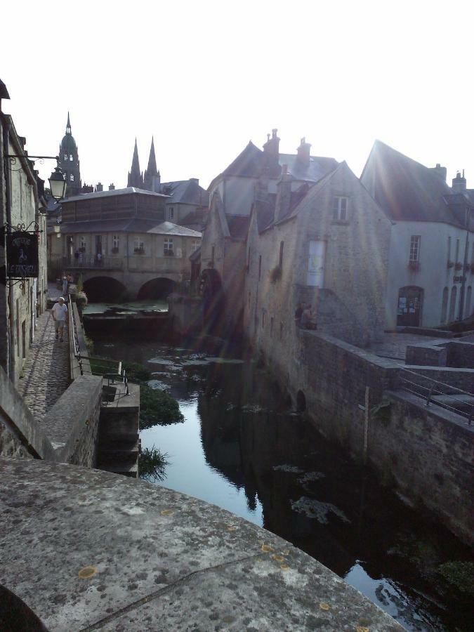 Ferienwohnung L'Aure Bleue Bayeux Exterior foto
